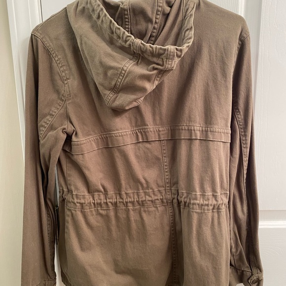 Military Jacket with Hood - Picture 3 of 5